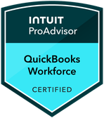Intuit ProAdvisor QuickBooks Workforce Certified badge